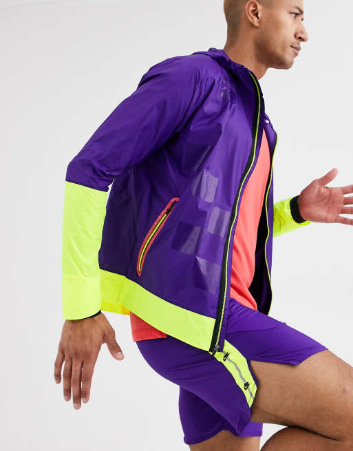 Nike Running Run Wild Pack Shield jacket in purple