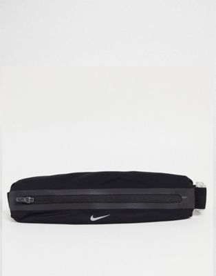 Nike Running – Schmale Gürteltasche in Schwarz