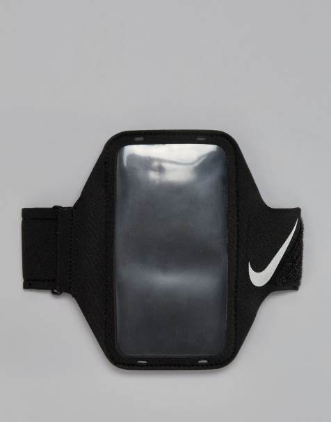 Nike Running – Schwarzes Handy-Armband