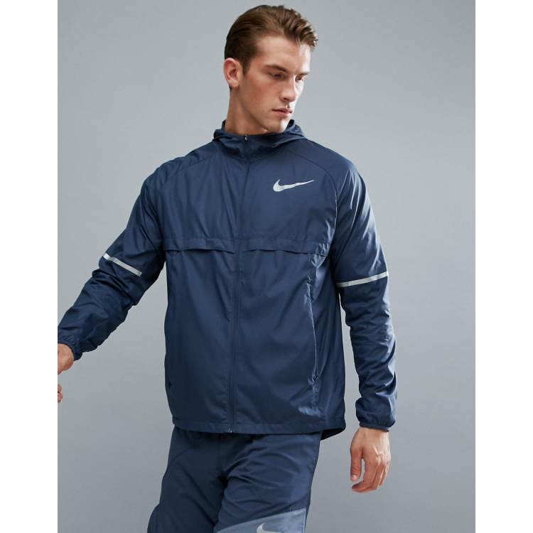 Nike shield sale hooded running jacket