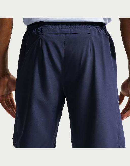 Nike Running short Miler Dri-FIT 9 pouces non doublé homme bleu, 3 de 4