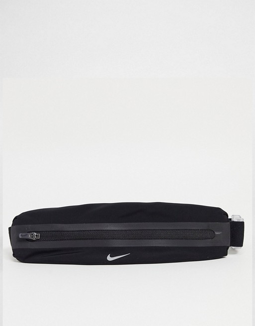 Nike Running slim waistpack in black