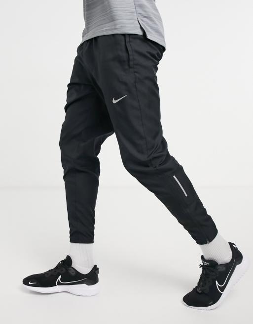 Nike Running - Sorte vævede joggingbukser