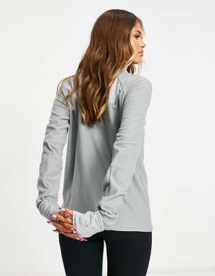 half zip pacer top