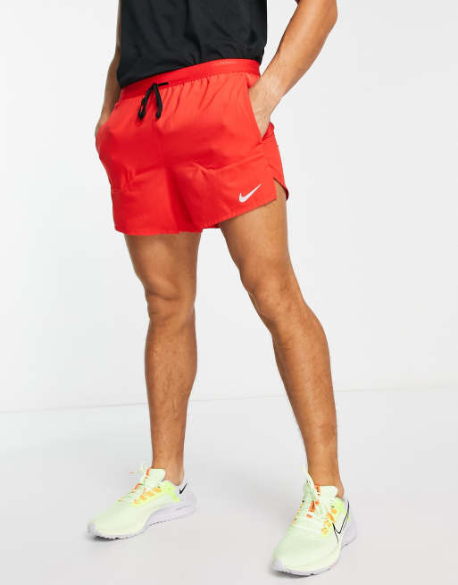 Nike running 2024 shorts red