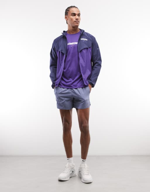 Nike Running - Stride City - Chaqueta morada, 2 de 5