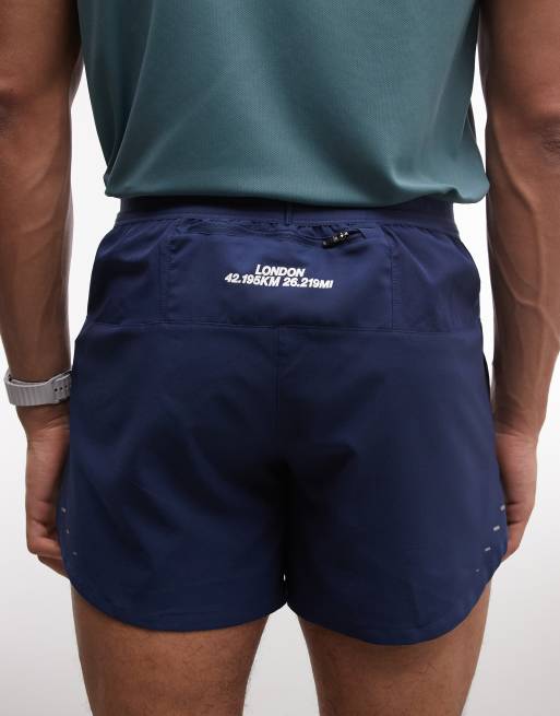 Nike Running - Stride City - Pantalones cortos de 5" morados, 5 de 5