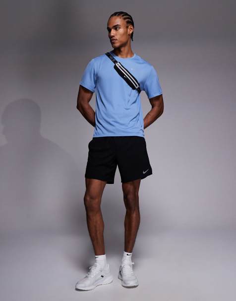 Nike Running – Stride Dri-FIT – 2-in-1-Lauf-Shorts in Schwarz, 5 Zoll Schrittlänge - view 1