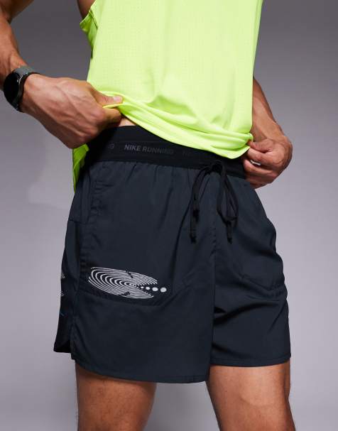 Nike Running Stride Dri-FIT 5 inch shorts in black - view 1