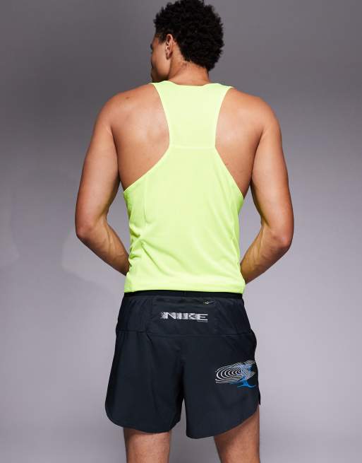 Nike Running Stride Dri-FIT 5 inch shorts in black, 3 of 5