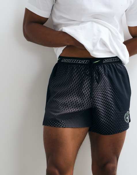 Nike Running Stride Dri-FIT 5 inch shorts in black - view 1