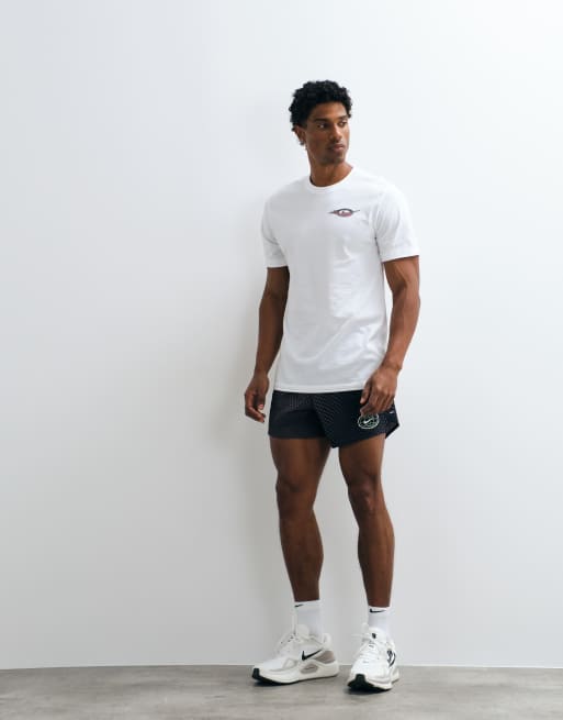Nike Running Stride Dri-FIT 5 inch shorts in black, 4 of 5