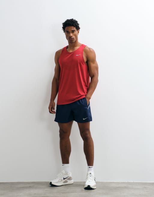 Nike Running Stride Dri-FIT canotta rossa, 4 di 5