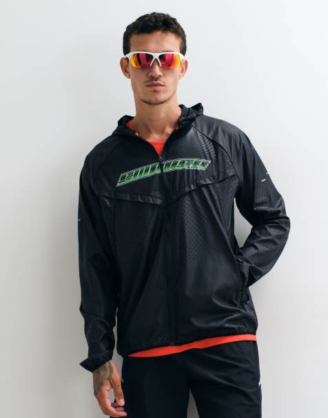 Nike Running - Stride Dri-FIT - Giacca nera - view 1