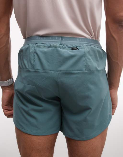 Nike Running - Stride Dri-FIT - Grå 5-tommers shorts med for, 5 af 5