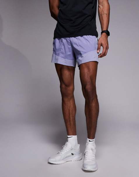 Nike Running – Stride Dri-FIT – Jasnoniebieskie szorty o długości 5 cali - view 1