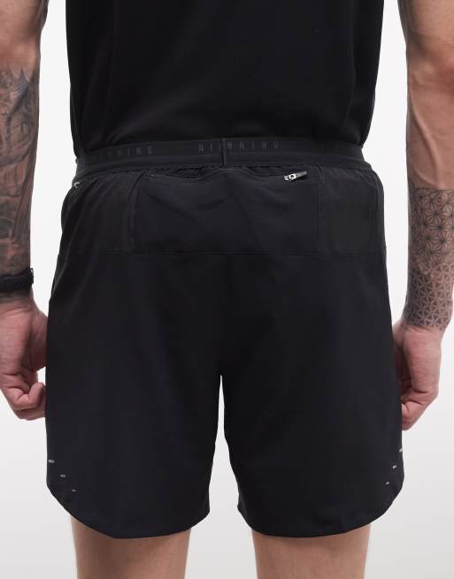 Nike Running – Stride Dri-FIT – Lauf-Shorts in Schwarz, 7 Zoll Schrittlänge , 5 von 5