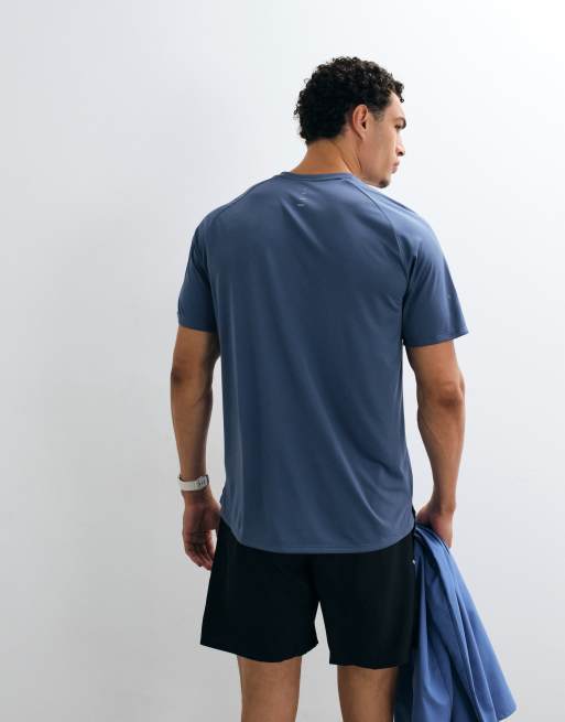 Nike Running Stride Dri-FIT T-shirt w kolorze niebieskim, 4 z 5