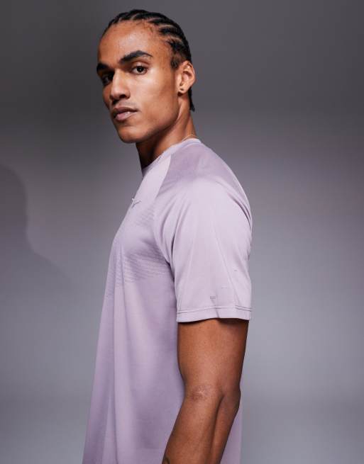 Nike Running – Stride Dri_FIT – Fioletowy T-shirt, 5 z 5