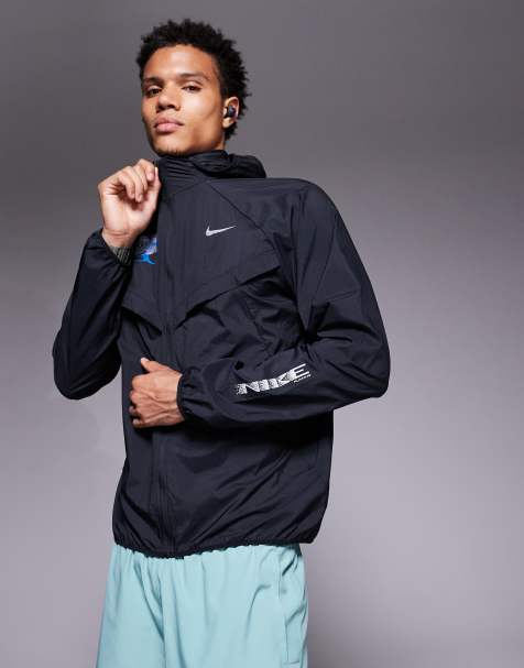 Nike Running - Stride Energy - Jack in zwart - view 1