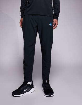 Nike Running - Stride - Pantalon en tissu DRI-Fit - Noir
