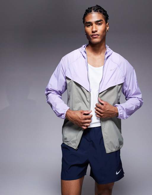 Nike Running Stride Repel jacket in lilac