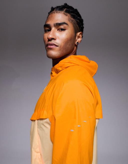 Nike Running Stride Repel jacket in orange, 4 of 5