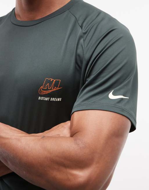 Nike Running - Stride - T-shirt en tissu Dri-FIT à imprimé rêve - Noir, 5 de 5