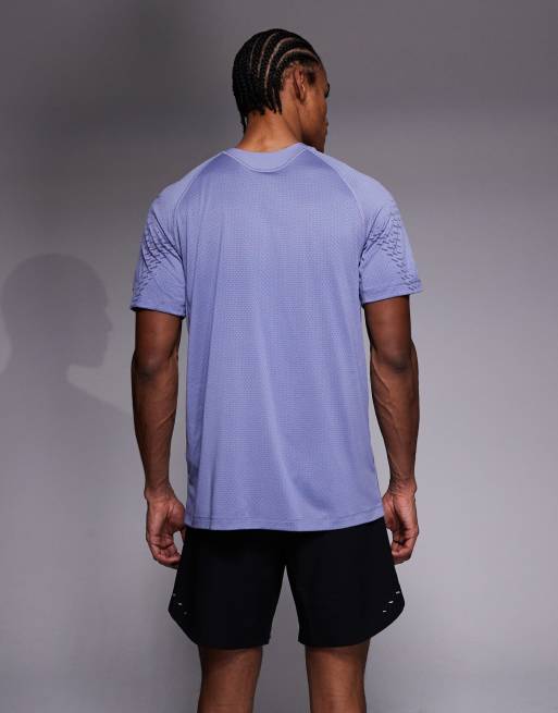 Nike Running - Stride - T-shirt en tissu Dri-FIT - Lilas, 3 de 5