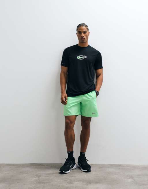 Nike Running - Stride - T-shirt imprimé en tissu Dri-FIT - Noir, 2 de 5