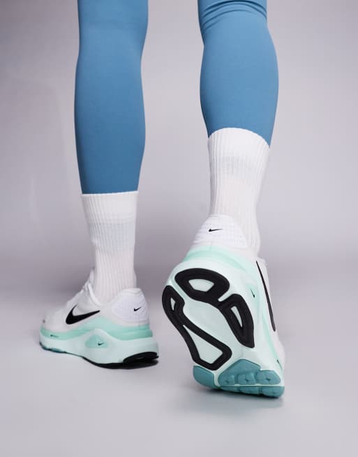 Nike Running - Structure 26 - Sneakers in wit en groen, 4 van 5