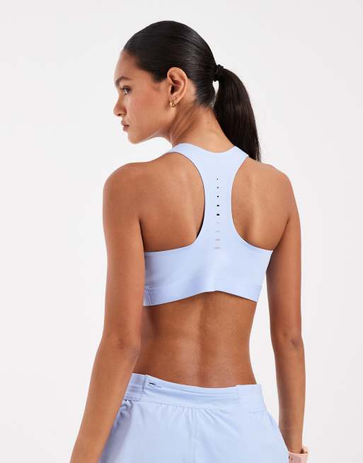 Nike Running sujetador deportivo de alto soporte azul, 4 de 4