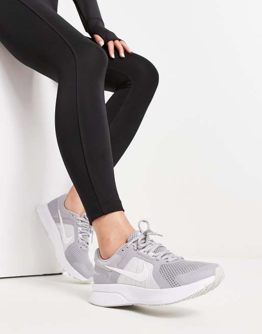 Nike Running Swift 2 sneakers in gray and white