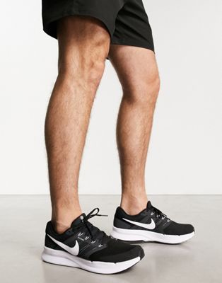 Nike Running Swift 3 sneakers in black and white | ASOS