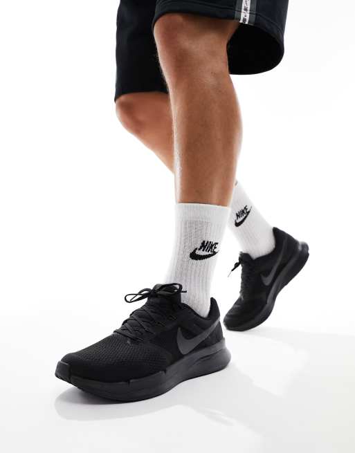 Nike Running Swift 3 sneakers in triple black ASOS