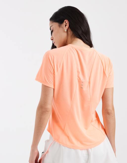 Nike Running – Swift Breathe – Pomarańczowy t-shirt , 4 z 4