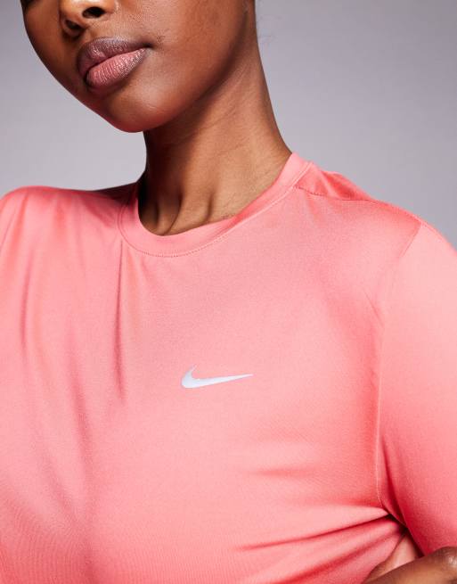 Nike Running Swift Dri-FIT long sleeve top in pink, 4 of 4