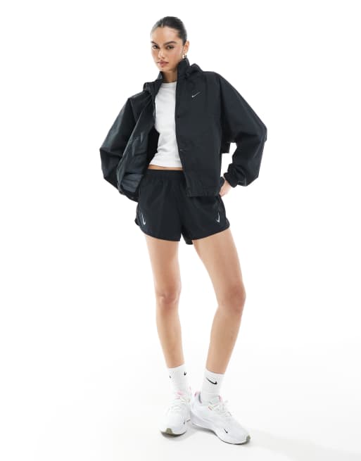 Nike Running Swift jacket in black