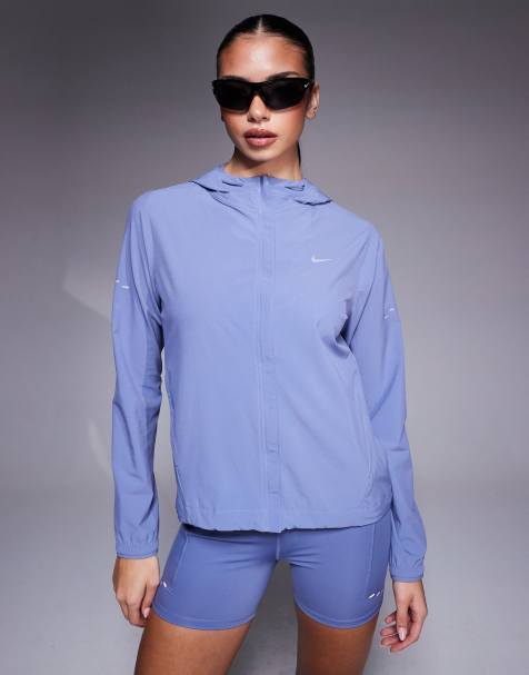 Nike Running Swift Repel jacket in blue