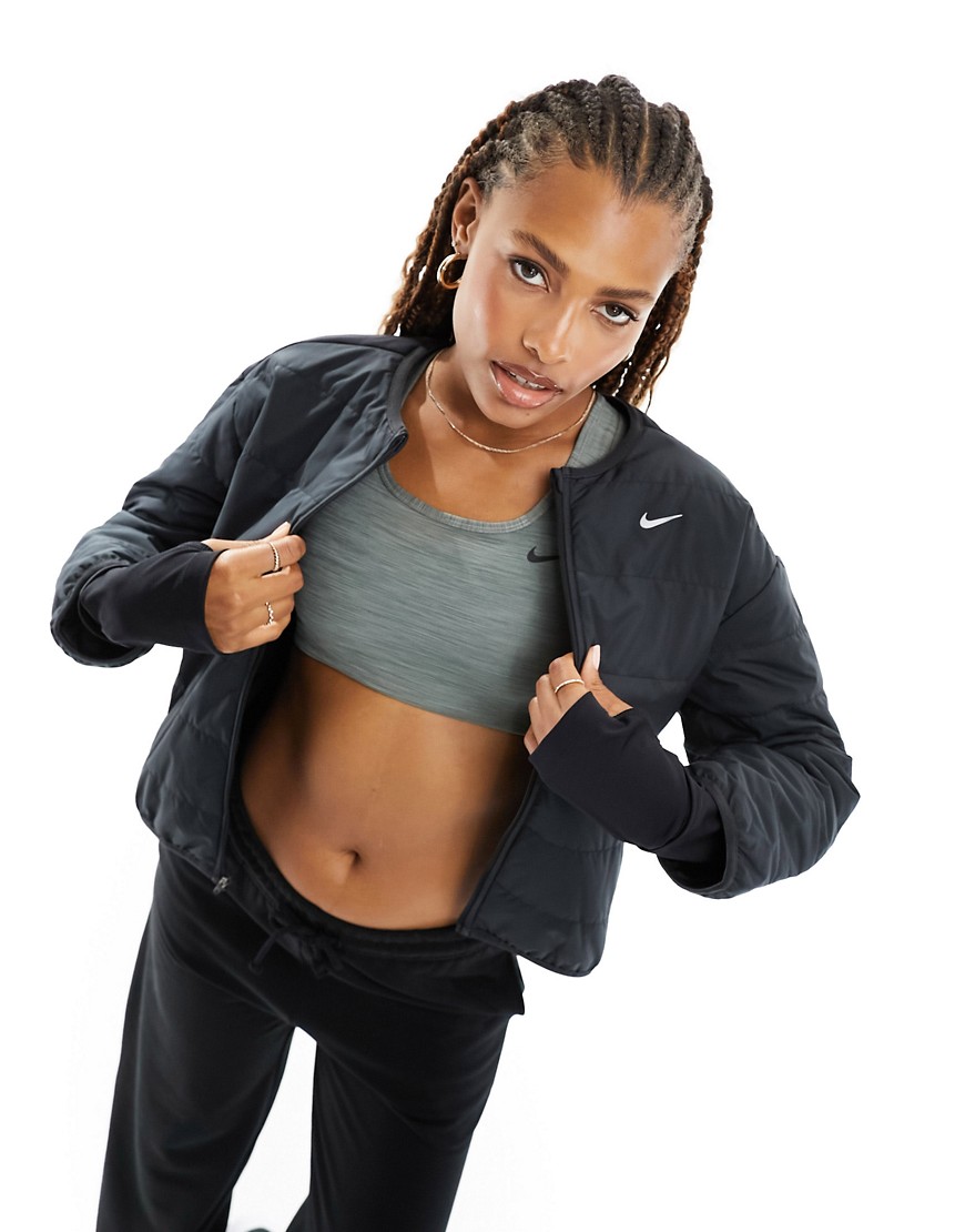 Nike Running Swift Thema-Fit jacket in black