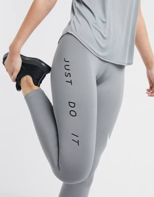 grey running tights