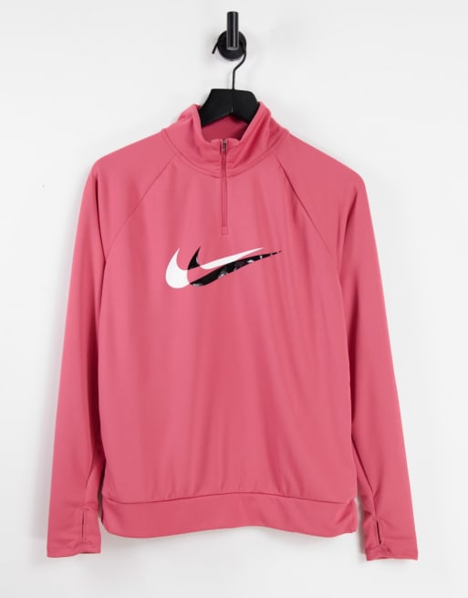 Pink hotsell nike logo