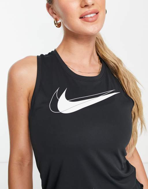 nike swoosh running tank