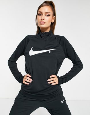Nike Running Swoosh half zip mid layer 