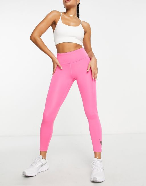 Nike Pro Femme High Rise 7/8 Leggings - Pink, Pink