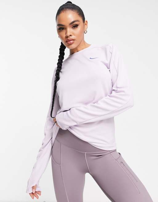 Nike running best sale pacer crew sweatshirt