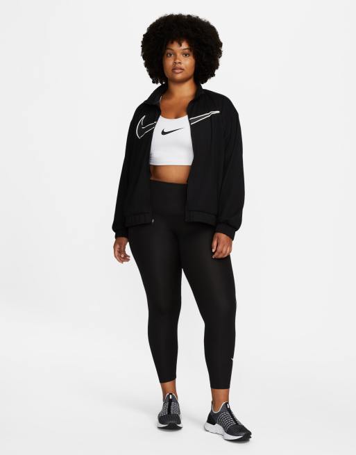 Nike Dri-fit Swoosh Run Running Jacket in Black