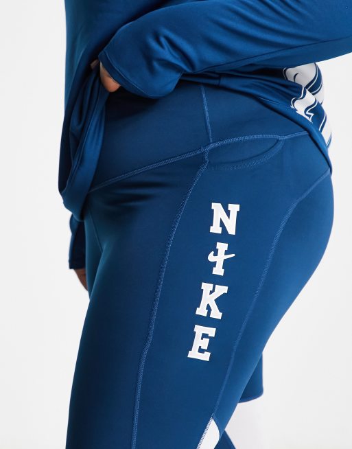 Nike women's run dri-fit logo leggings best sale