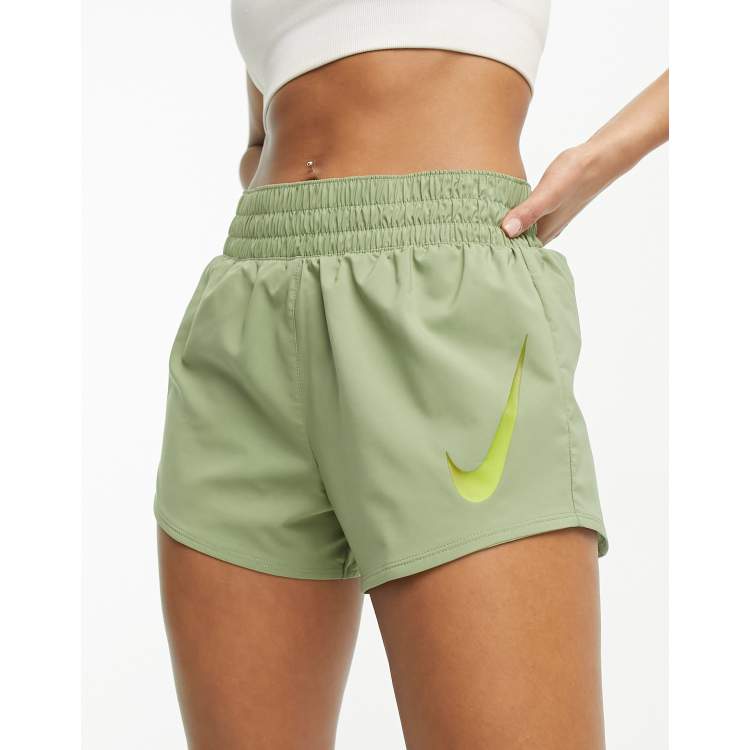 Green hot sale nike shorts