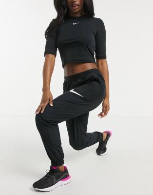 track pants with crop top